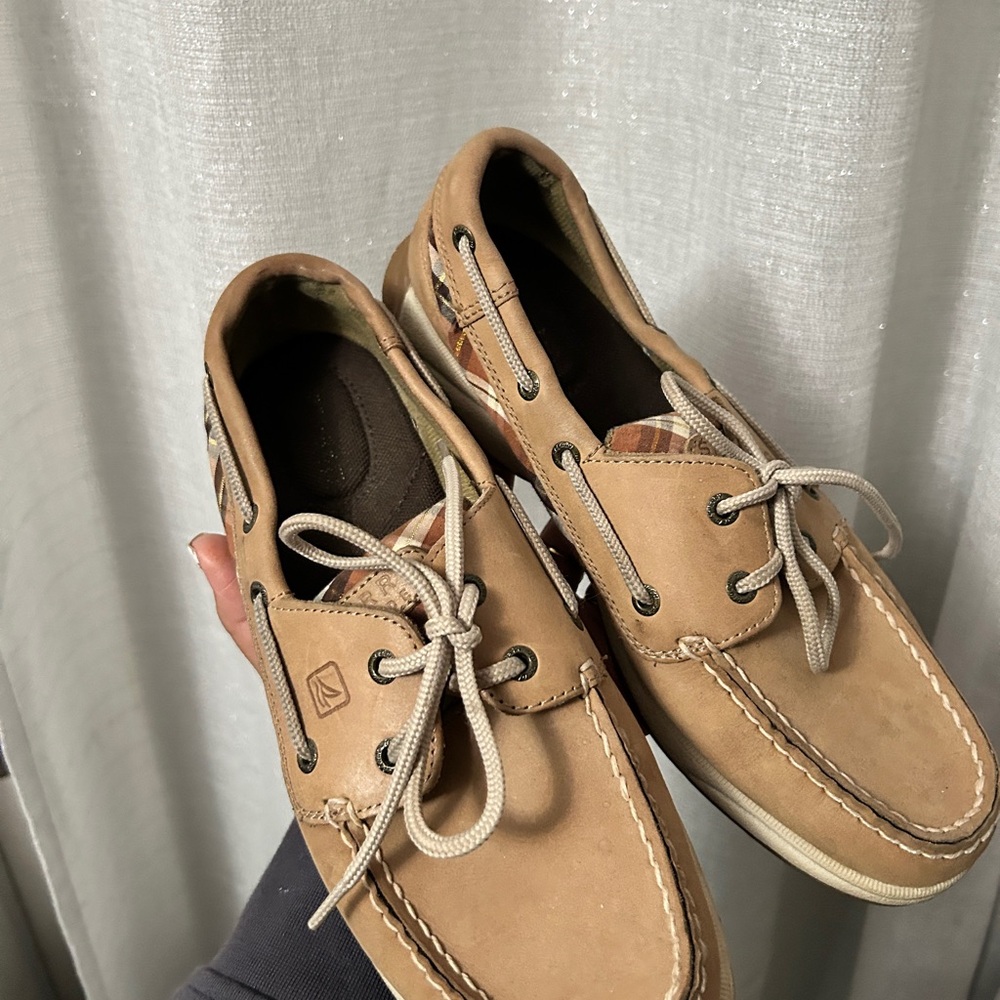Sperry Men's Light Brown Boat Shoes